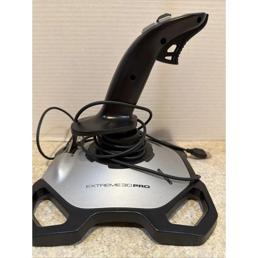 Logitech Extreme 3D Pro USB Flight Stick Joystick PC Untested